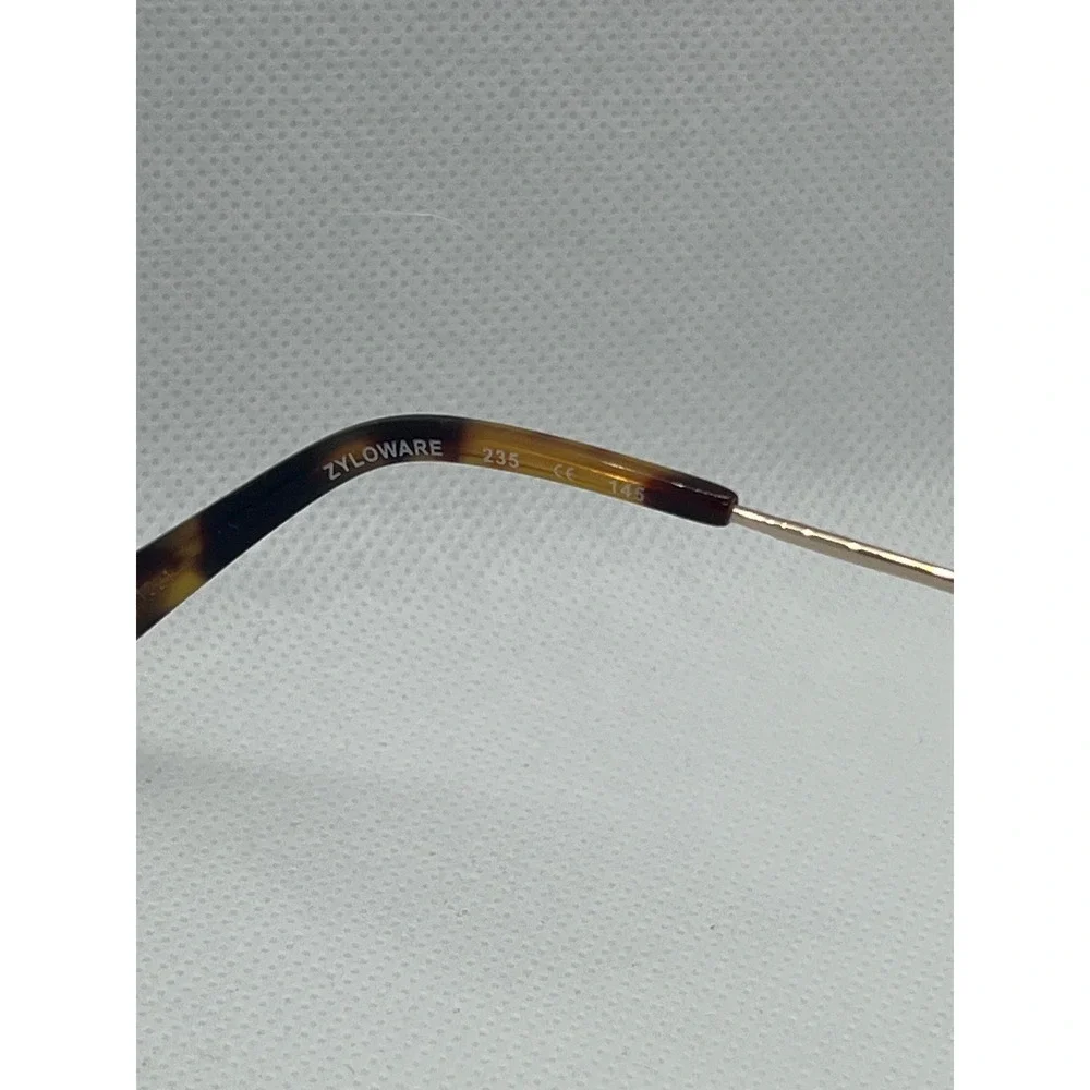 Randy Jackson‎ Eyeglasses Designer Frames Tortoise Gold Metal Women's
